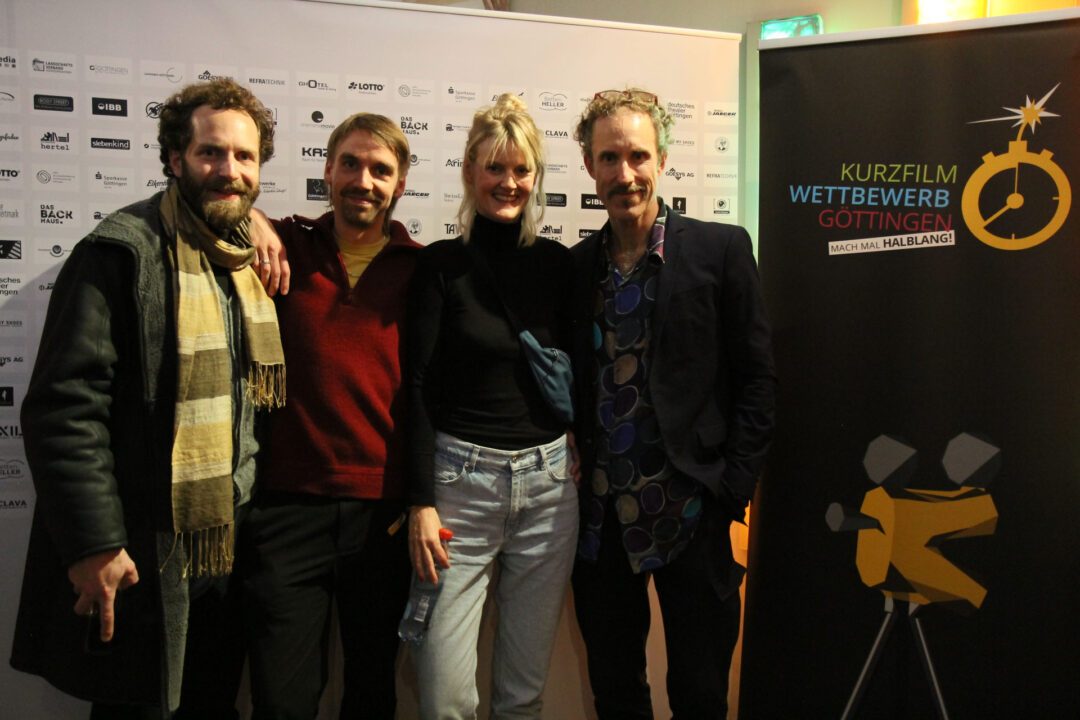 Nach der Gala im Foyer des Lumière